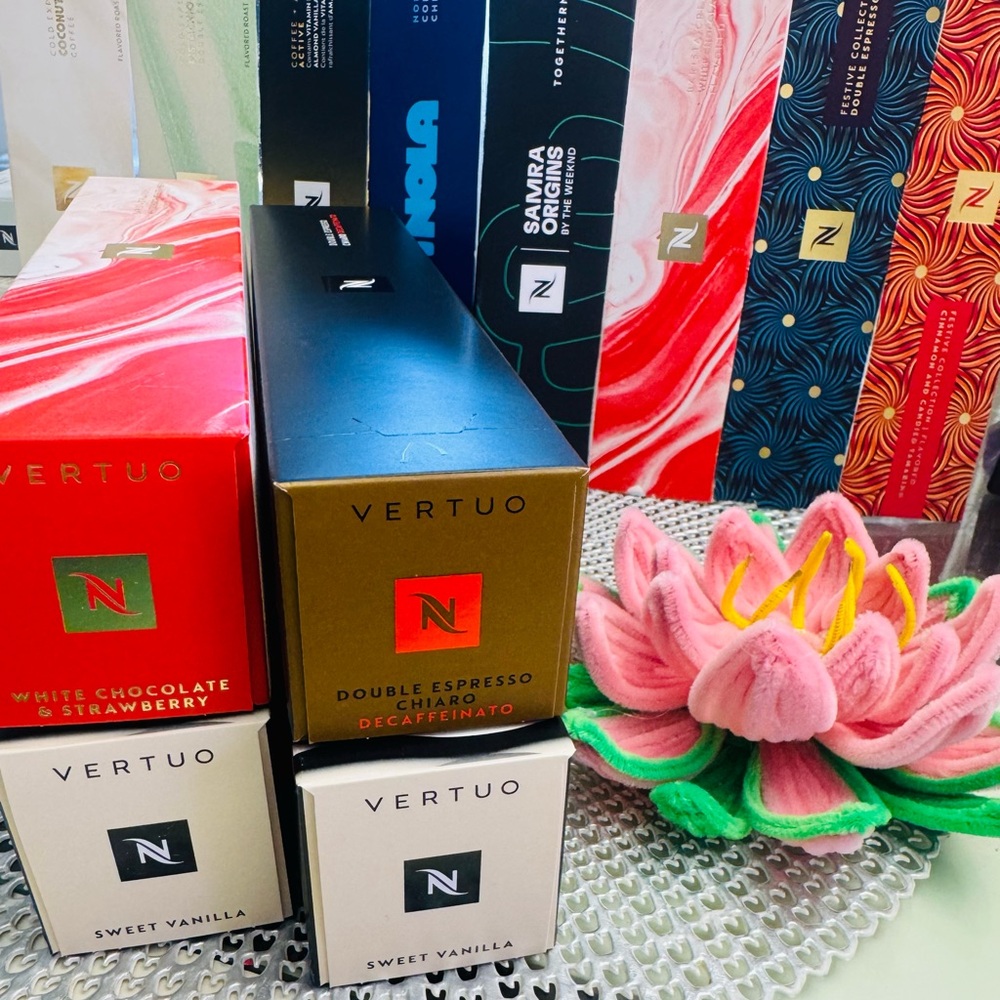 Nespresso Vertuo yummy sleeves 😍
Plus Free gift 🎁